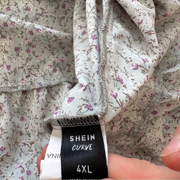 Floral Dress Size 4X Plus Size Floral - Picture 7 of 7